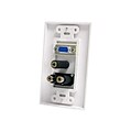 StarTech® Wall Plate With 3.5 mm/RCA; White
