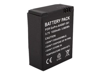Urban Factory Li-Ion Rechargeable Digital Camera Battery For GoPro Hero 3/3+