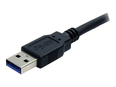 StarTech® 6' Superspeed USB 3.0 Type A Male To Type A Male Cable; Black