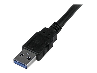 StarTech® 6' Superspeed USB 3.0 Type A Male To Type A Male Cable; Black