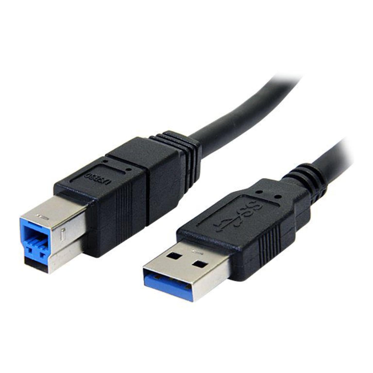 StarTech® 10 Superspeed USB 3.0 Type A Male To Type B Male Cable; Black