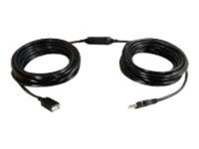 C2G® 25 USB Type A Male To Female Active Extension Cable; Black