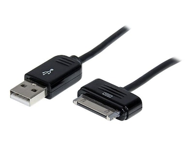 StarTech® 6.6 Dock Connector To USB Cable For Samsung Galaxy Tab; Black