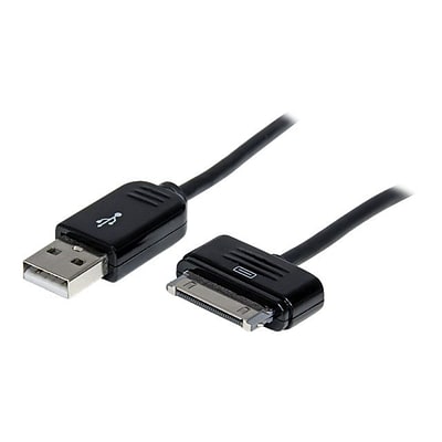 StarTech® 6.6 Dock Connector To USB Cable For Samsung Galaxy Tab; Black