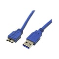 Blue 1 USB3.0 A Male To Micro-B Male Cable