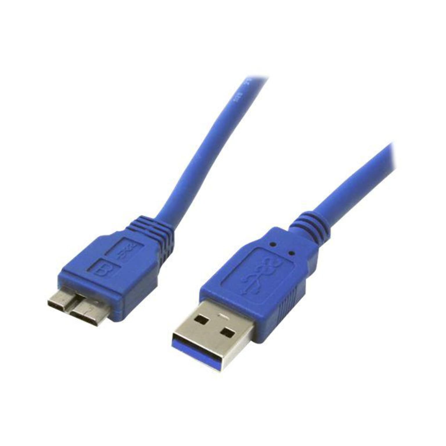 StarTech® 1 Superspeed USB 3.0 A Male To Micro-B Male Cable; Blue