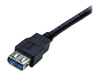 StarTech® 6' Superspeed USB 3.0 Type A Male To Type A Female Extension Cable; Black