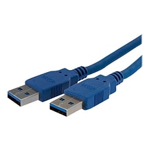 Blue 6 USB 3.0 Type A Male To FMLE Cable
