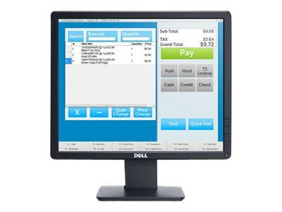 Dell™ E Series E1715S 17 Full HD SXGA Standard Flat Panel LED LCD Monitor; Black