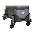 3M™ Computer Floor Stand; Black, 4 Casters Up To 50 lb, Adjustable Floor Mount CPU Stand