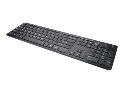 Kensington KP400 Switchable Wired - Wireless Keyboard, Black (K72322US)