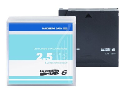 Tandberg LTO Ultrium 6 2.5TB/6.25TB Cartridge