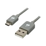 Gray 6.5 M/M Type A/B Flexible USB Cable