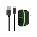 Belkin® Universal Home Charger With Micro USB ChargeSync Cable; Black