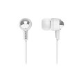 Koss® Noise Isolating Stereo In-Ear Headphone With Microphone; White