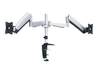 Ergotech 320-C14-C024 30 Dual Monitor Arm; Silver