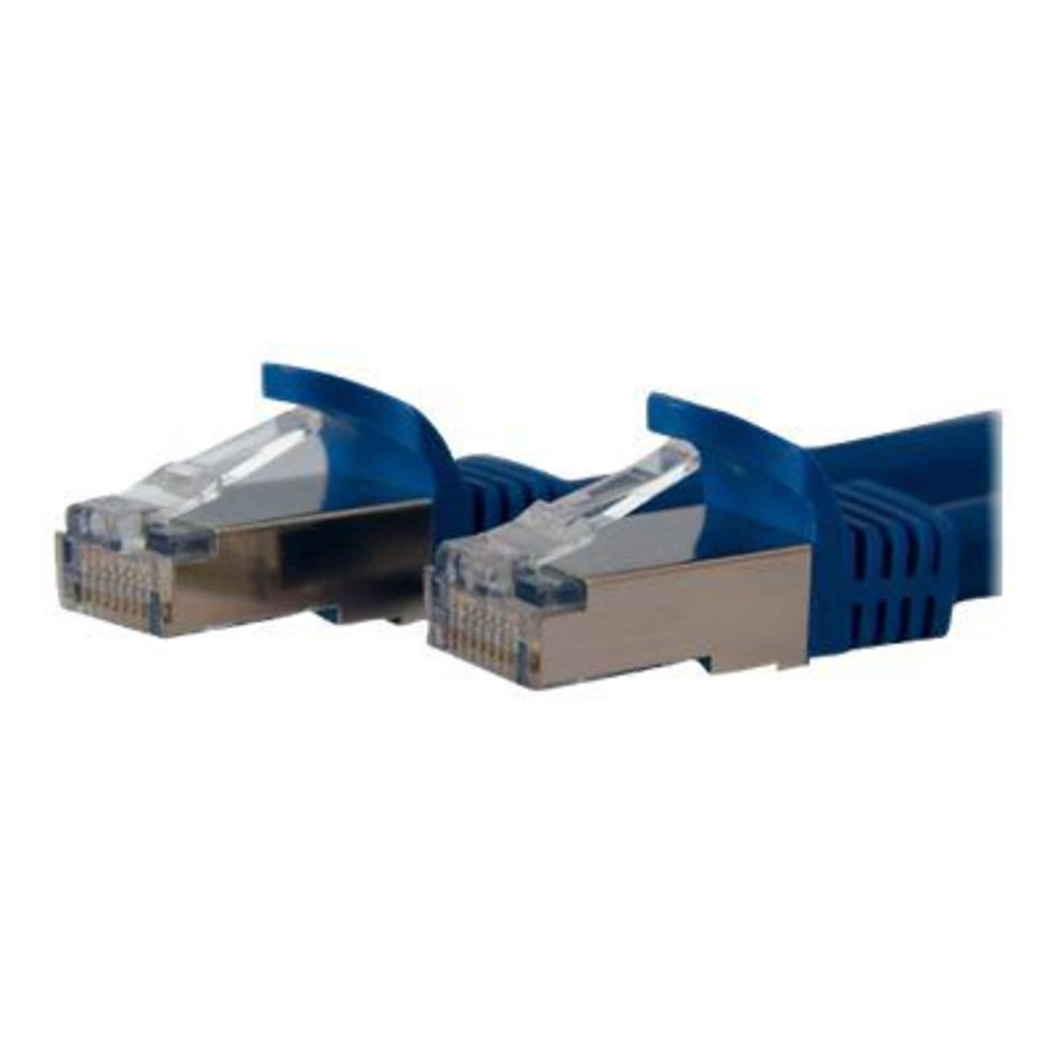 StarTech® 7 Cat 6a Shielded Snagless RJ-45 Male/Male Patch Cable; Blue