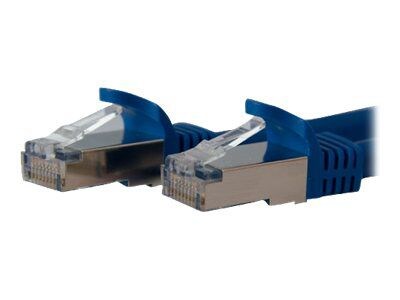 StarTech® 14 Cat 6a Shielded Snagless RJ-45 Male/Male Patch Cable; Blue
