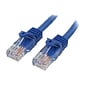 StarTech® 35' Cat 5e Snagless RJ-45 Male/Male Patch Cable; Blue