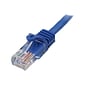 StarTech® 35' Cat 5e Snagless RJ-45 Male/Male Patch Cable; Blue