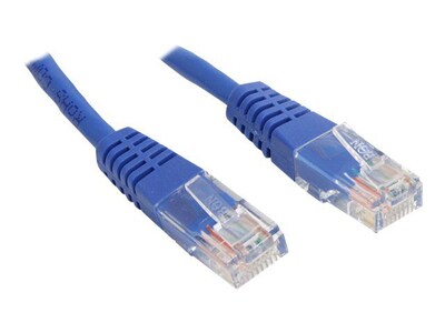 Blue 50 Cat 5e Molded RJ45 M/M Patch Cable