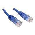 Blue 50 Cat 5e Molded RJ45 M/M Patch Cable