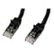 Black 35 Cat 6 RJ-45 M/M Patch Cable