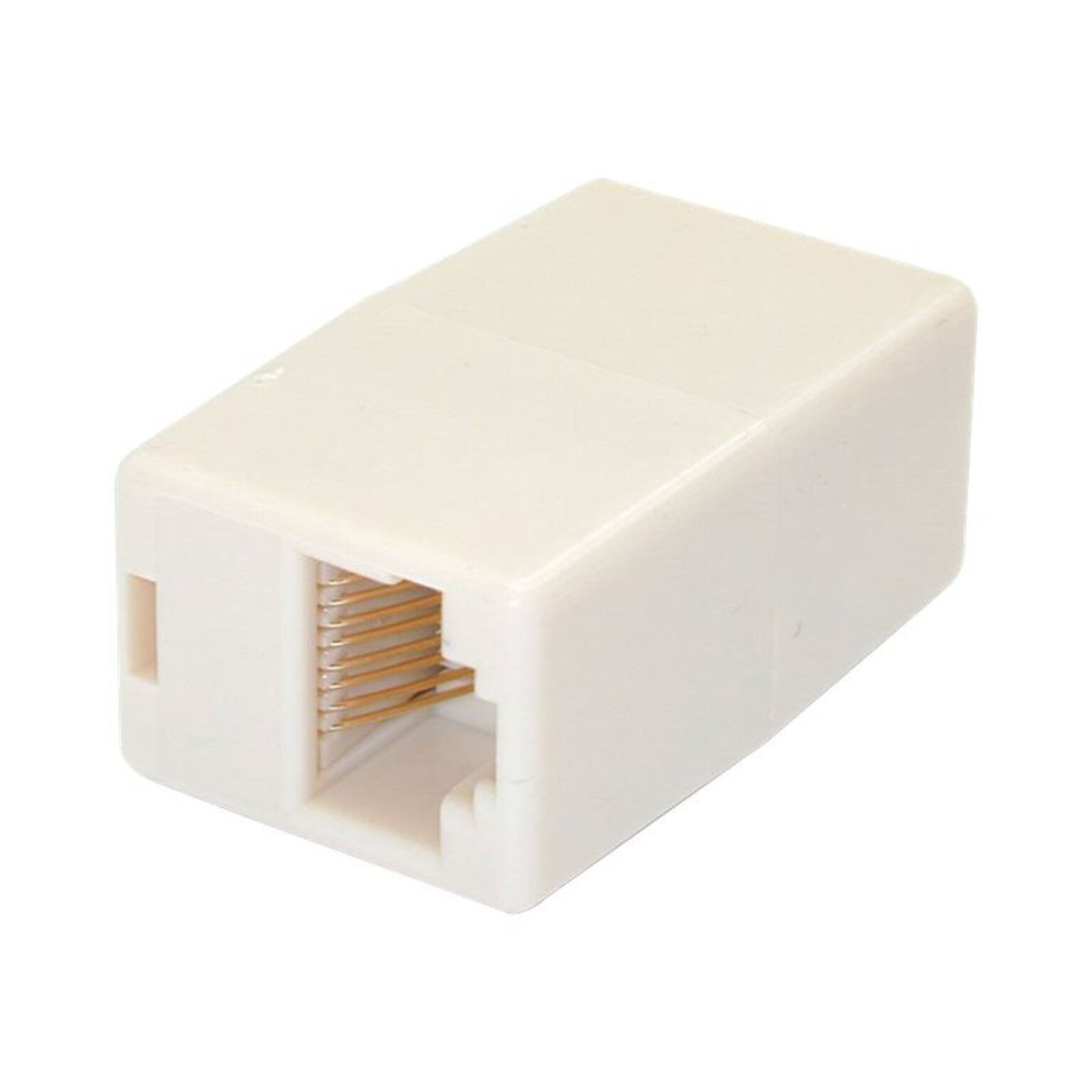 StarTech® Cat5e RJ45 Modular Inline Network Coupler; Beige