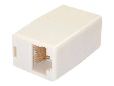 StarTech® Cat5e RJ45 Modular Inline Network Coupler; Beige