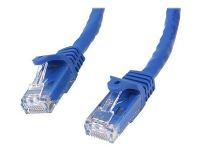 StarTech N6PATCH50BL Cat6 Patch Cable with Snagless RJ45 Connectors; 50ft, Blue