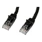 StarTech® 15' Cat 6 Snagless RJ-45 Male/Male Patch Cable; Black