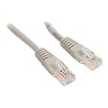Startech® 50 Cat 5e Molded RJ-45 Male/Male Patch Cable, Gray