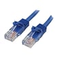 StarTech® 20' Cat 5e Snagless RJ-45 Male/Male Patch Cable; Blue
