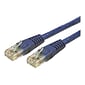 StarTech® 20' Cat 6 Molded RJ-45 Male/Male Patch Cable; Blue