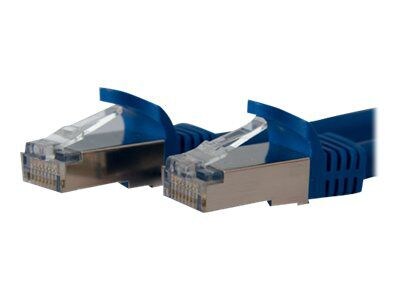 StarTech® 10 Cat 6a Shielded Snagless RJ-45 Male/Male Patch Cable; Blue