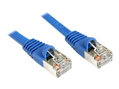 StarTech S45PATCH6BL 6ft Cat5e Blue Snagless Shielded RJ45 F/UTP Patch Cable