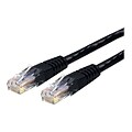 StarTech® 50 Cat 6 Molded RJ-45 Male/Male Patch Cable; Black