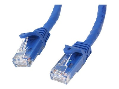 StarTech® 25' Cat 6 Snagless RJ-45 Male/Male Patch Cable; Blue