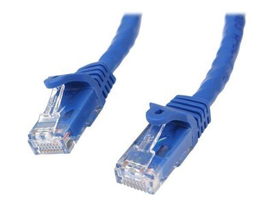 StarTech® 25' Cat 6 Snagless RJ-45 Male/Male Patch Cable; Blue