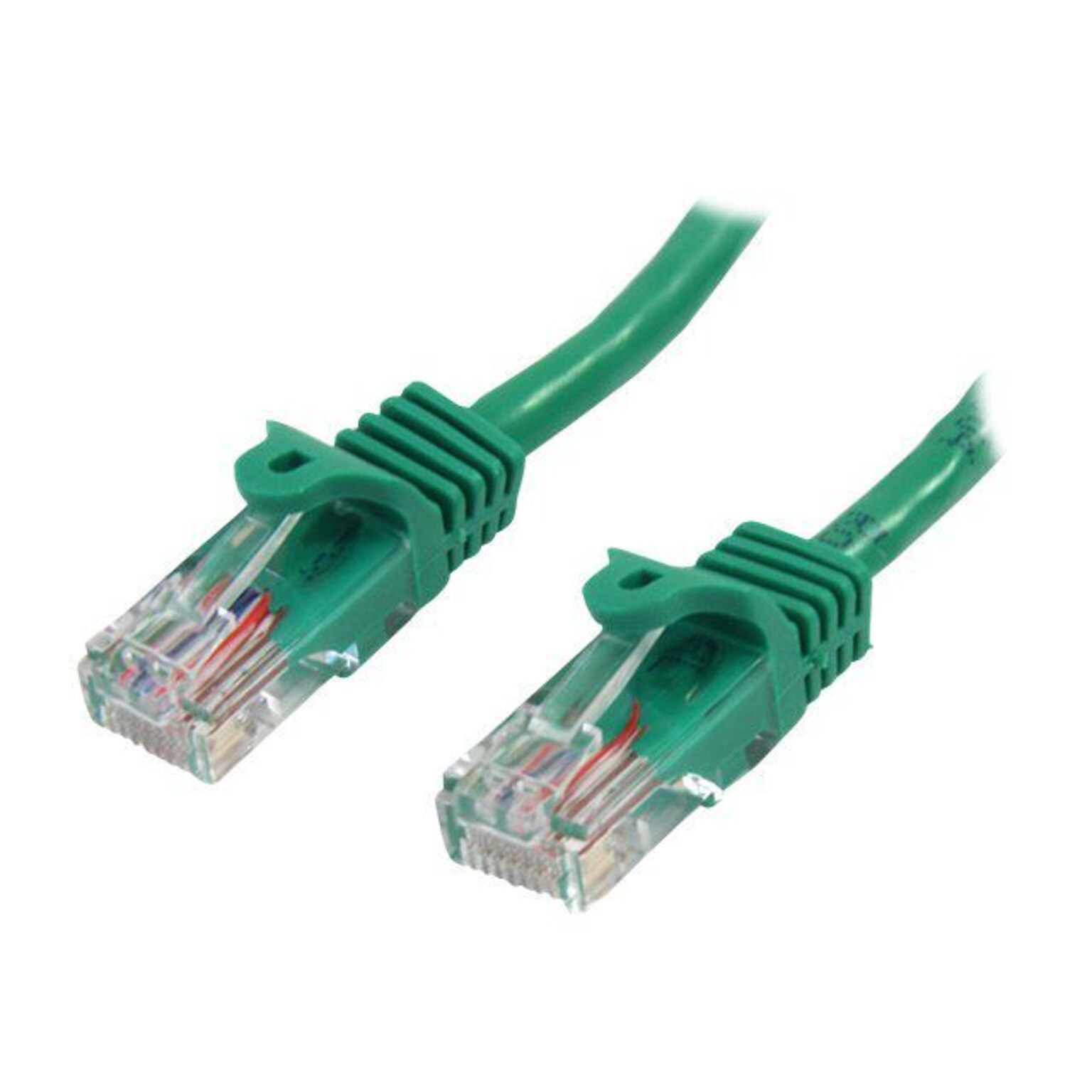 StarTech® 25 Cat 5e Snagless RJ-45 Male/Male Patch Cable; Green