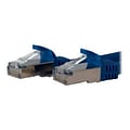 Startech 1 Cat 6a Shielded Snagless RJ-45 Male/Male Patch Cable, Blue