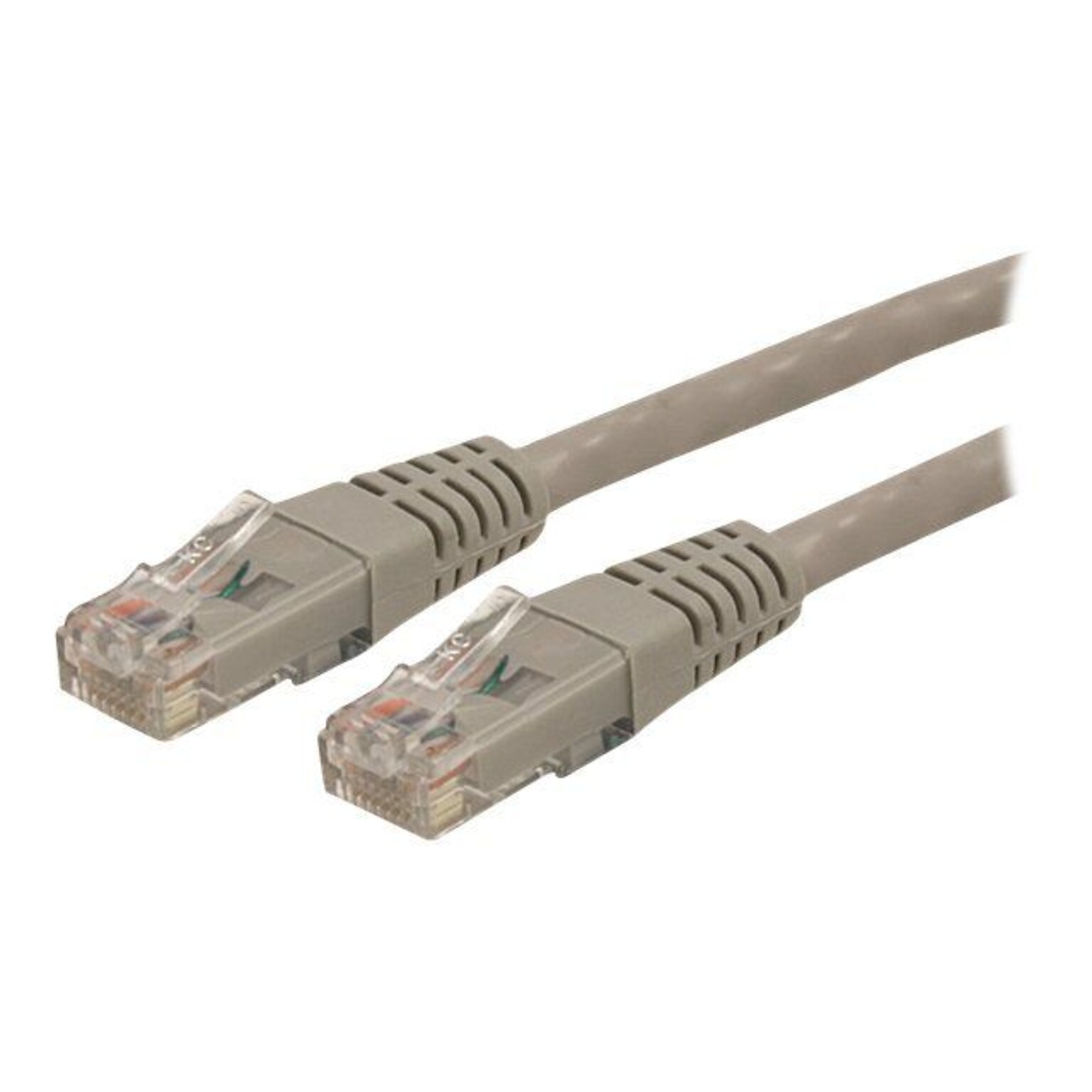 StarTech® 15 Cat 6 Molded RJ-45 Male/Male Patch Cable; Gray