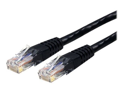 Black 15 Cat6 Molded RJ45 Patch Cable