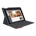 Logitech® Protective Case With Bluetooth Keyboard For iPad Air 2; Black