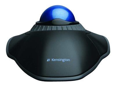 Kensington Orbit Ergonomic Ambidextrous Trackball USB Mouse, Black (K72337US)