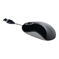 Targus® AMU76US Wired Cord-Storing Optical Mouse