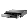 HP® Standard-Duty Printer Driven Cash Drawer; Black