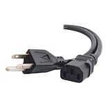 C2G® Black 25 Universal Power Cord