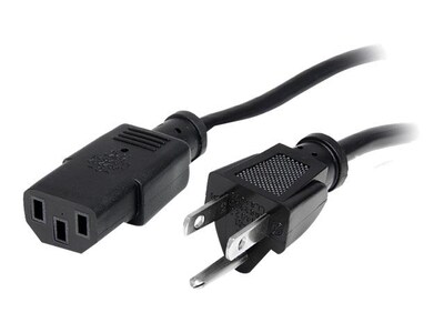 StarTech® BK 15 STD CMPTR Power Cord