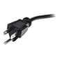 StarTech® 15' NEMA5-15P To IEC 60320 C13 Standard Computer Power Cord; Black